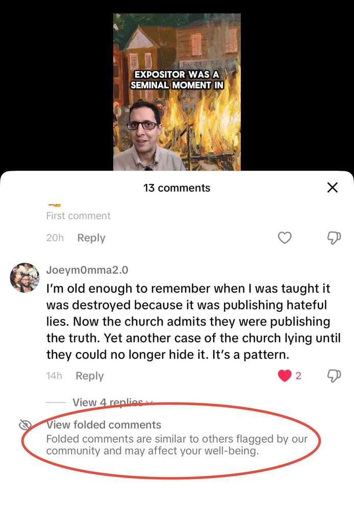 they could no longer hide it. It's a pattern.
14h Reply
2
View 4 renliagv
View folded comments
Folded comments are similar to others flagged by our community and may affect your well-being.