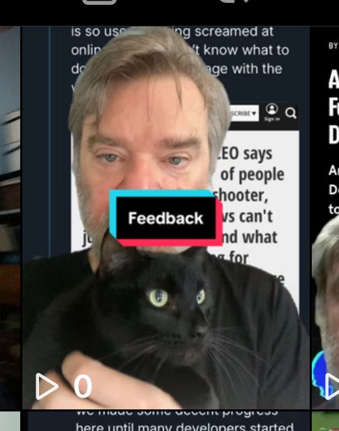Feedback video with Boris