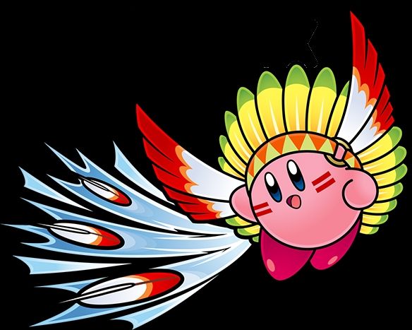 Wing Kirby from the Kirby videogame series.