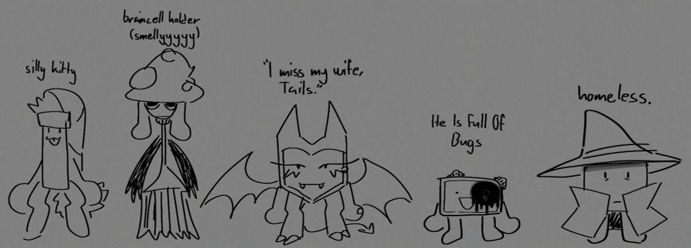 The same second image from the original post, except that Wagyu's medical patch over his left eye is missing, revealing a gaping hole and melted eye. Ew.