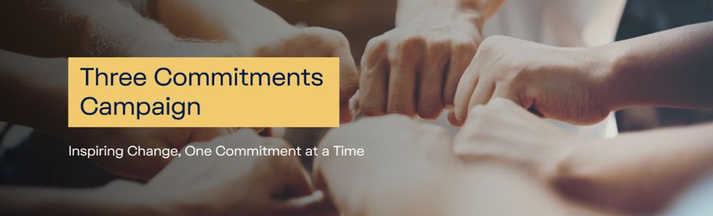 The Three Commitments campaign enables foundations to lead by example and inspire positive change within the grant-making sector by committing to three changes they would like to make. 
