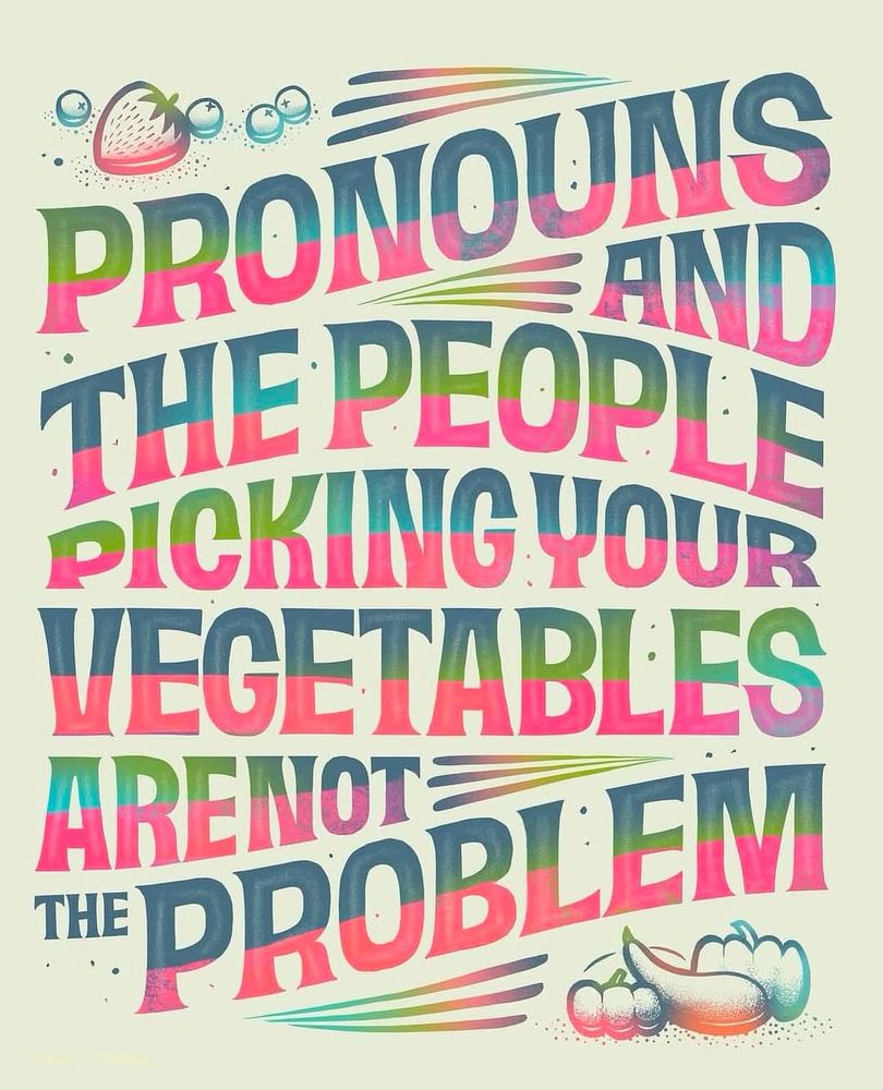 Multi colored letters 