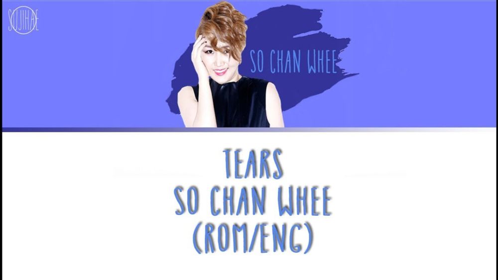 Tears- So Chan Whee (Rom/Eng Lyrics)