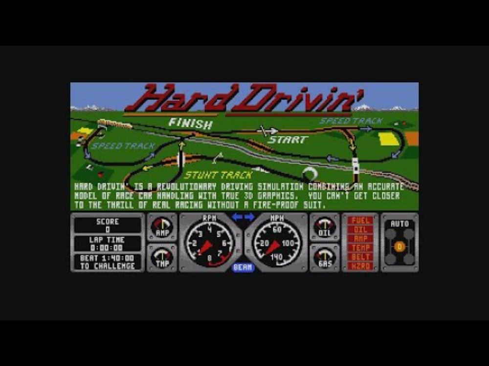 20 Mins Of...Hard Drivin' Intro (US/Genesis)