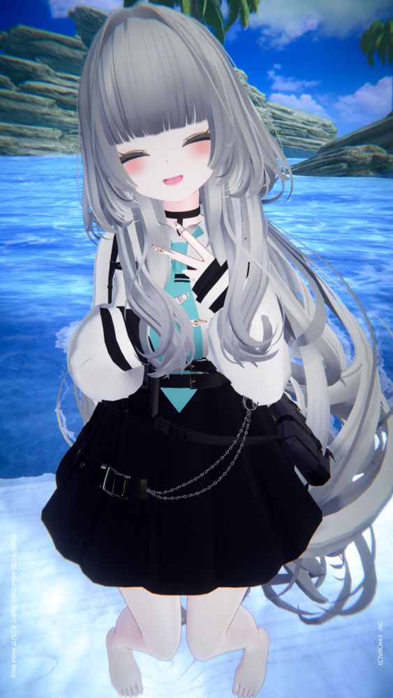 ルルネちゃま おはポス差分 #VRChat #VRC #rurune3D #rurune_photo #ありさ日記 #ありさブログ