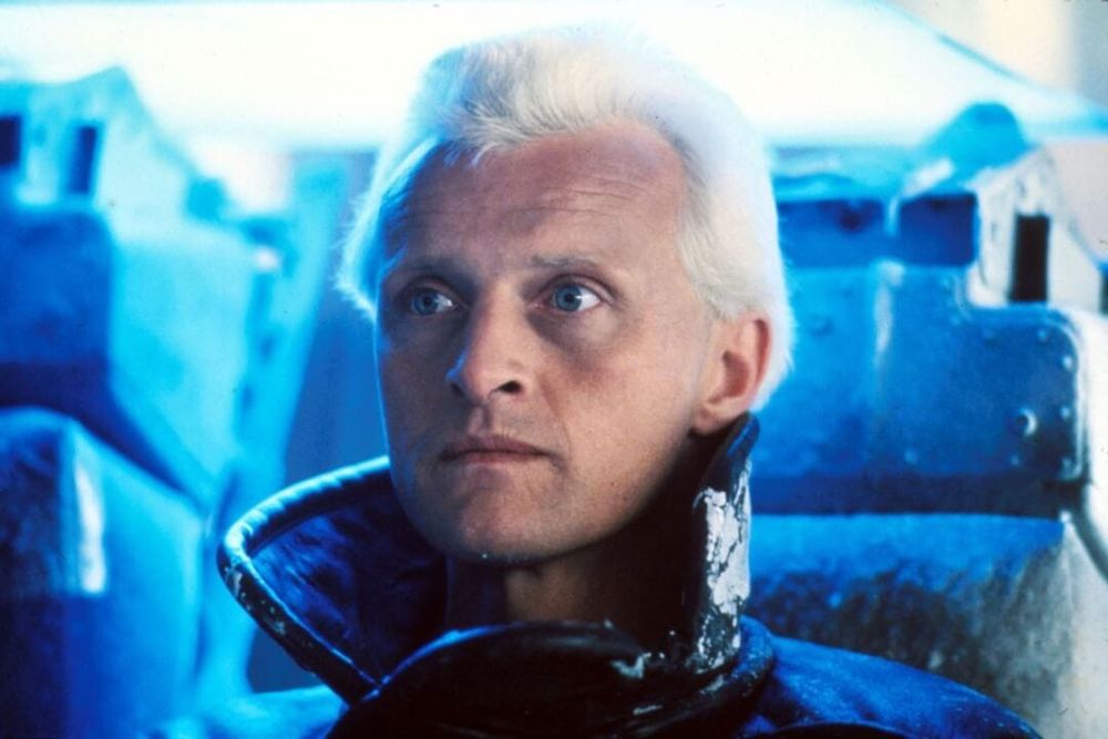 Rutger Hauer as Roy Batty in Blade Runner 