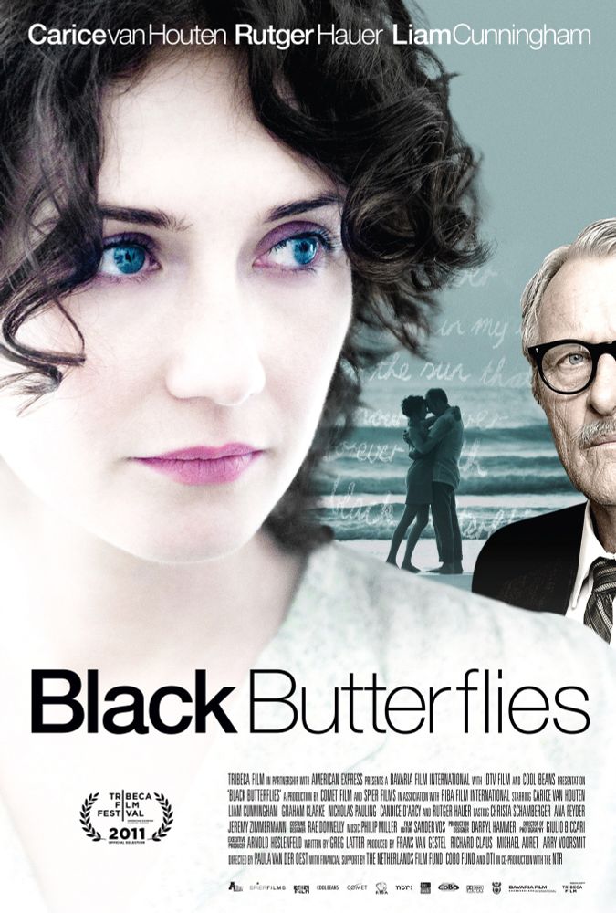Poster art for the film Black Butterflies 