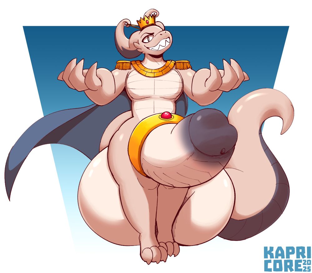 kobold king with his hyper schlong out