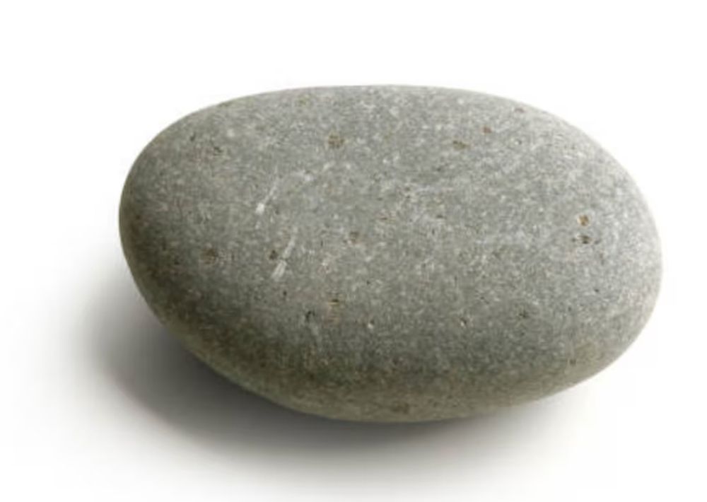 a stone