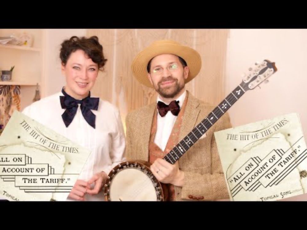 All On Account of the Tariff - 1890 song