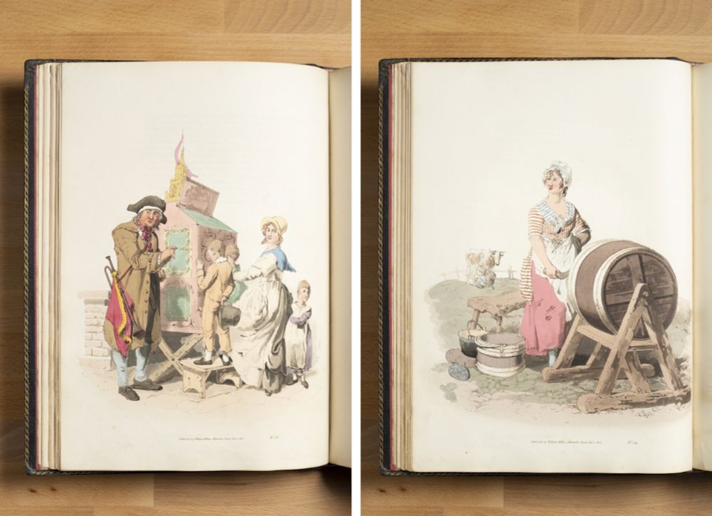 Images from from The Costume of Great Britain by W.H Pyne