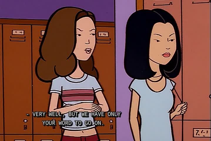 Screenshot from Daria.