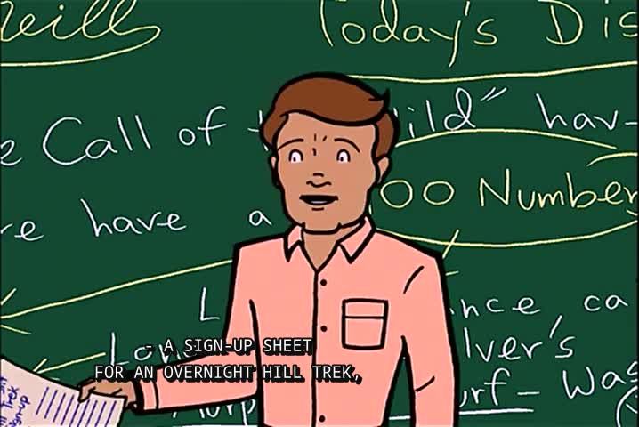 Screenshot from Daria.