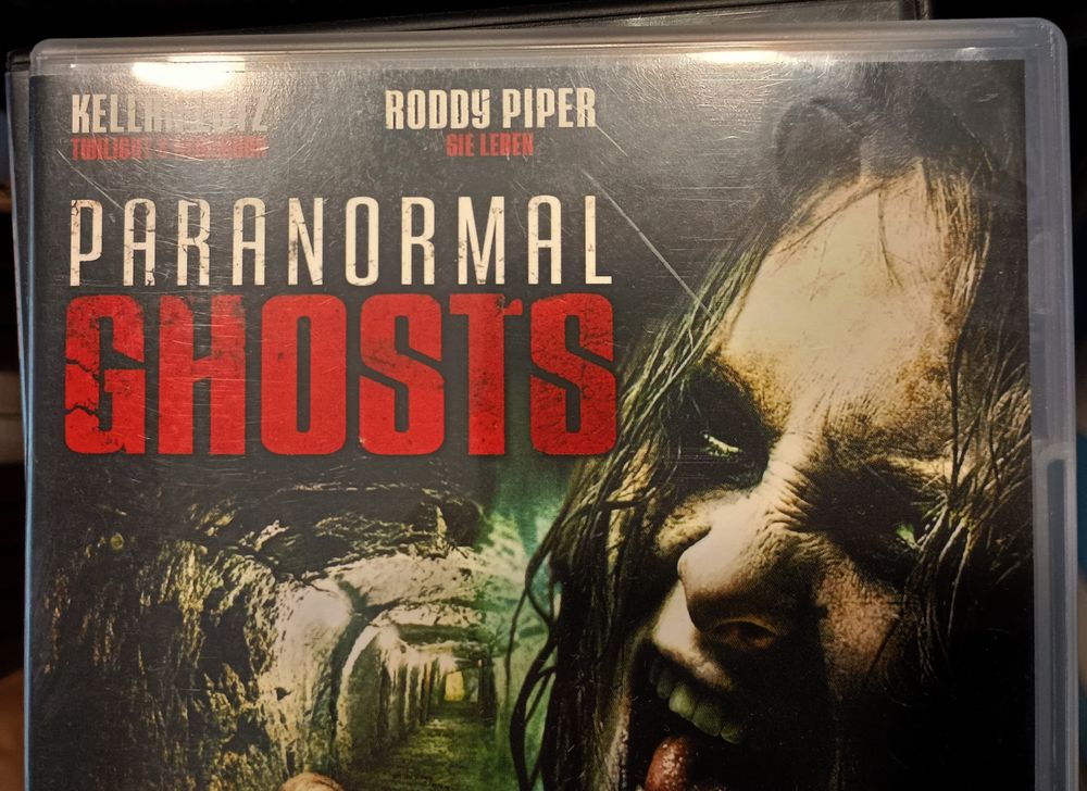 DVD cover titled "Paranormal Ghosts"
