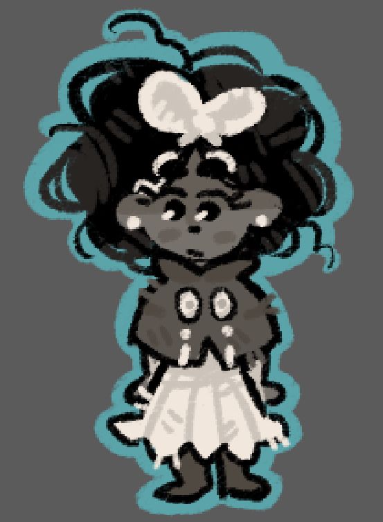 Mirabelle looks at you. 