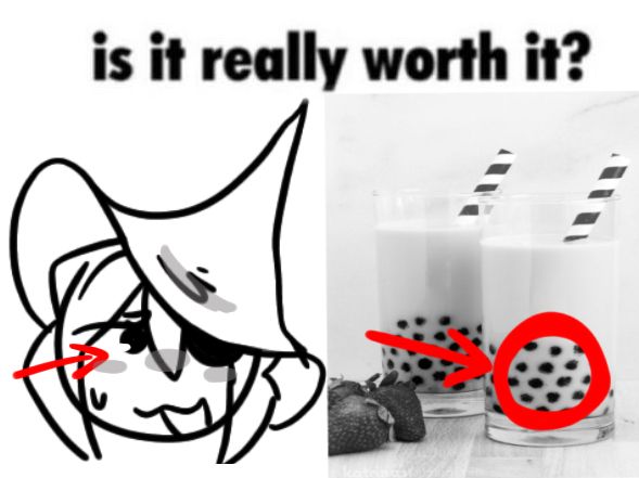 Is it really worth it? Siffrin's eyes for your boba? 