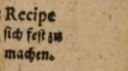 Recipe sich fest zu machen.