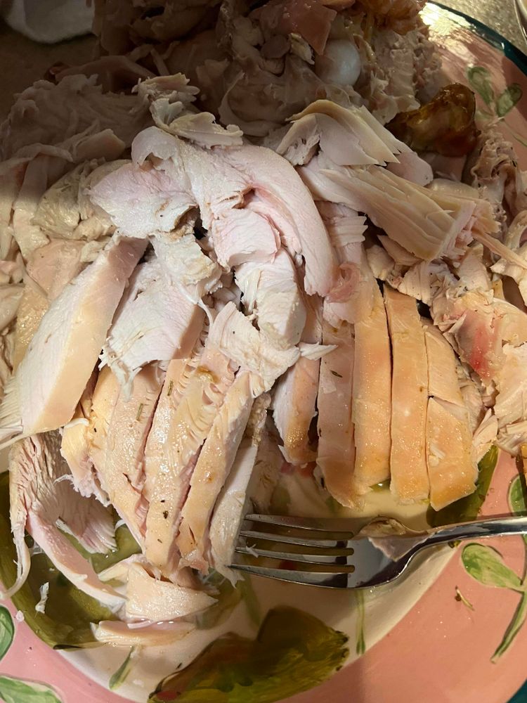 Sliced turkey