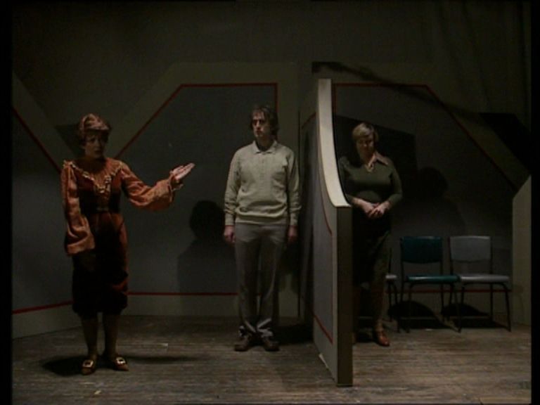 A very dark, very rudimentary Blind Date set.