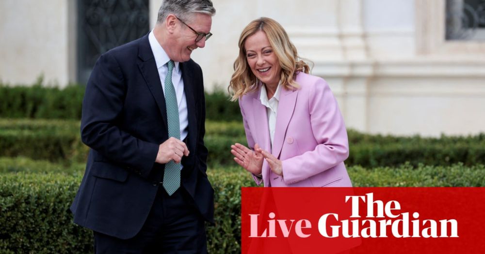 Starmer defends Italy trip, citing ‘dramatic reductions’ in unlawful migration – UK politics live