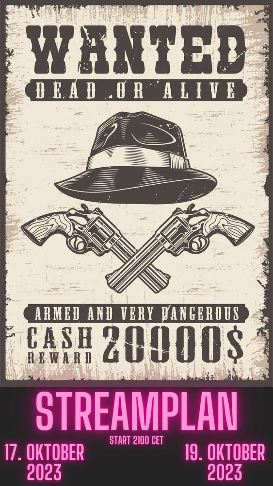 Digga ist neuer Plan raus.
Kapitel 3 hat begonnen und will getriggert werden.