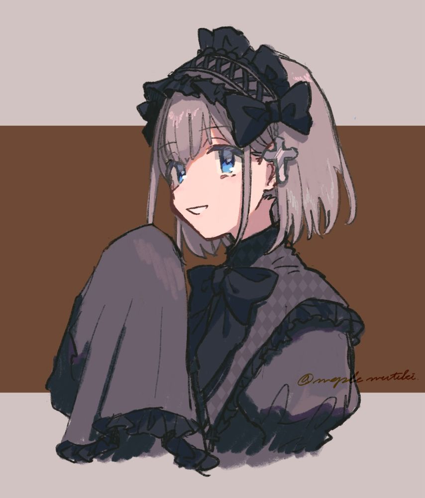 ぱぴるすさんのゴスロリあさひを描かせていただきました！
mepo2ji