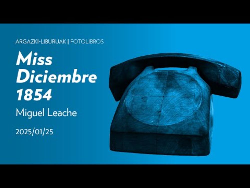 Miss Diciembre 1854; Miguel Leache | Fotolibros | San Telmo Museoa