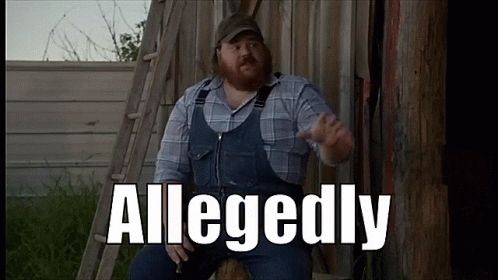 Letterkenny "allegedly"