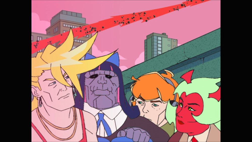 New Panty & Stocking hommage à Jack Kirby