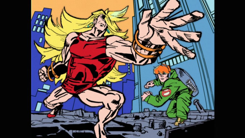 New Panty & Stocking hommage à Jack Kirby
