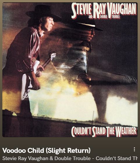 Stevie Ray Vaughan- Voodoo Child (Slight Return) from Couldn't Stand the Weather