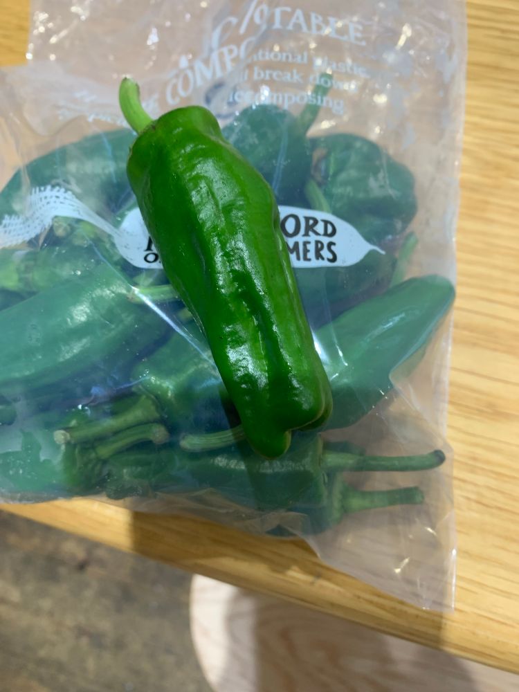 Padron peppers 