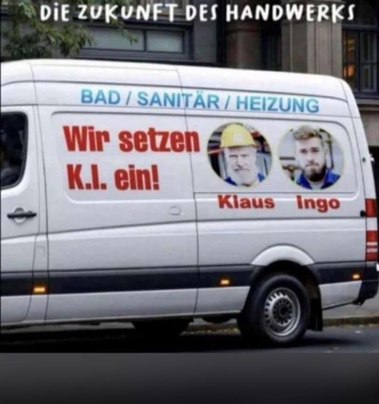 KI und ein Transporter