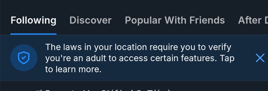 UK age check on Bluesky 