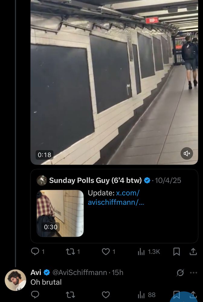 Avi Schiffmann seeing blacked out ads: oh brutal