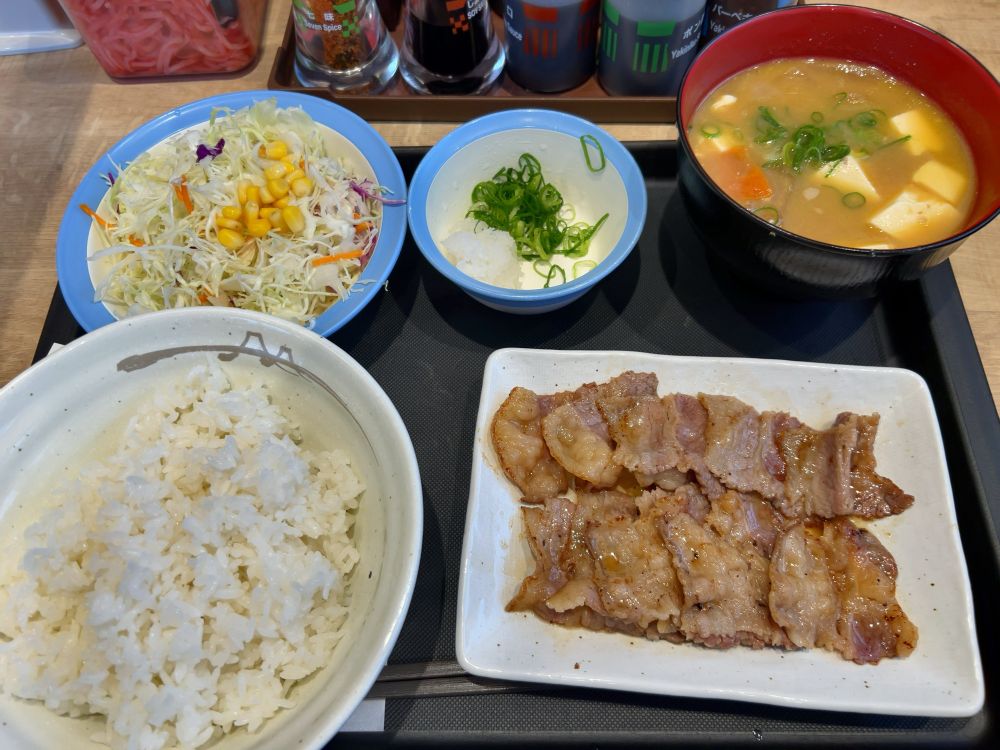 いつも一緒に飯食ってる後輩は嫁さんと新婚旅行とのことで今日は1人飯🥩
