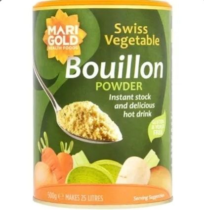 Marigold stock powder.