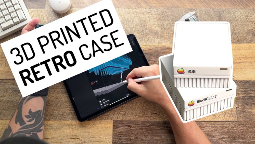 Crafting a Nostalgic Retro Case: Design & 3D Printing for BlueSCSI v2!