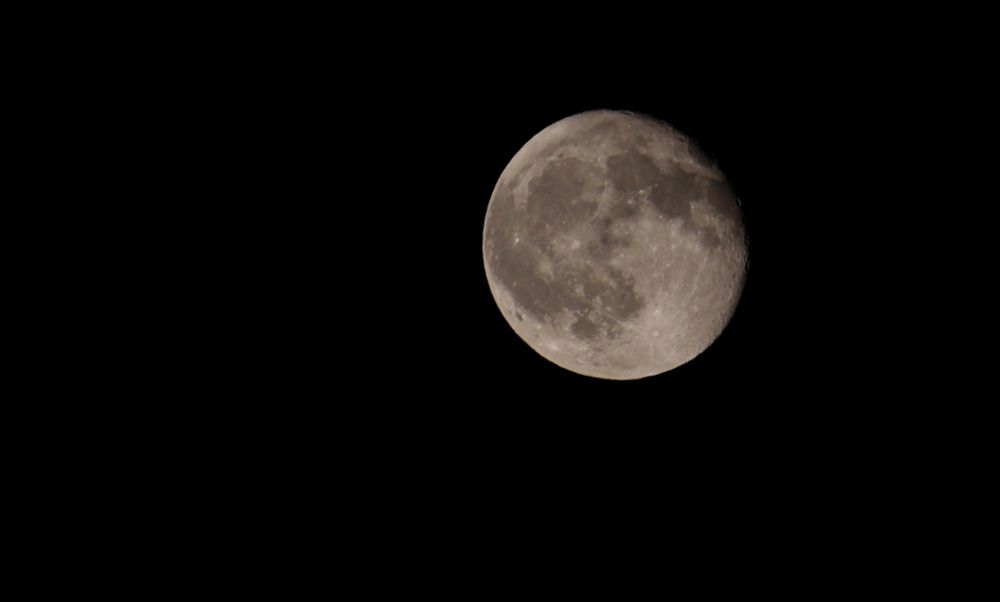 The moon