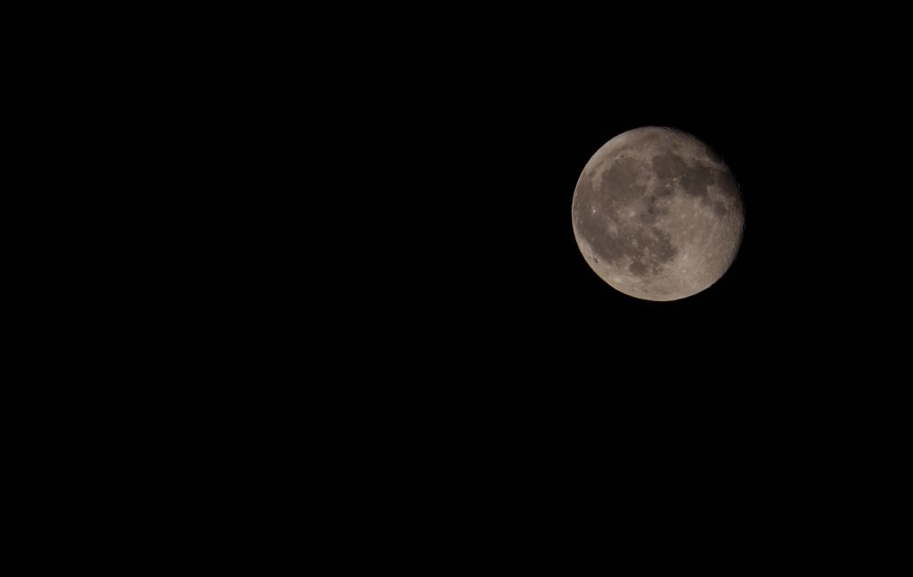The moon