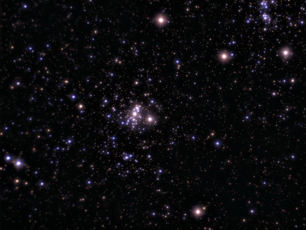 Astrophotography shot of the night sky in Washington State