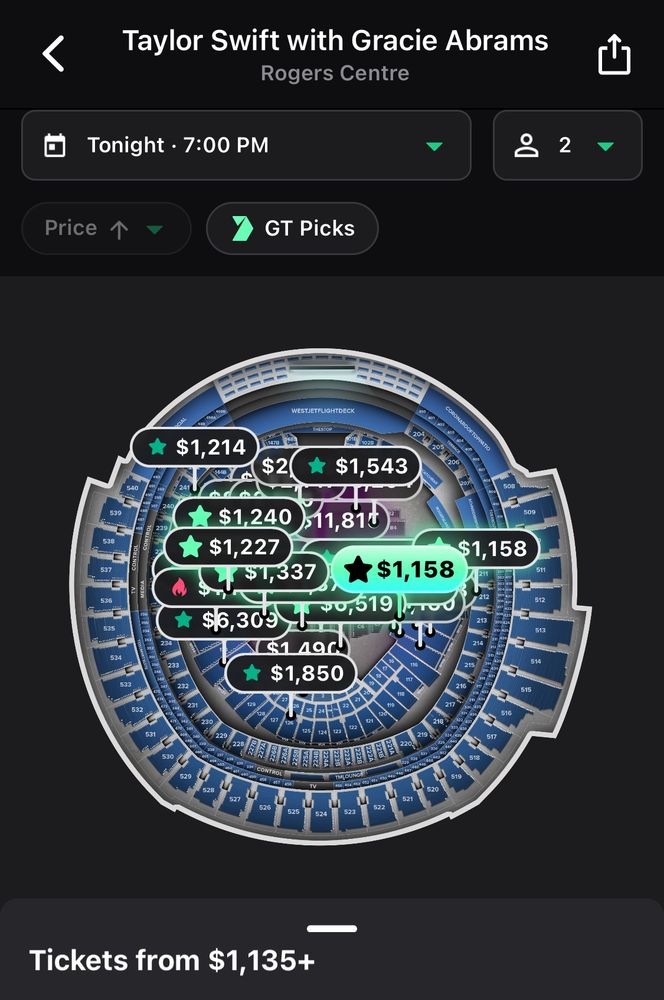 Screen shot of reseller market
