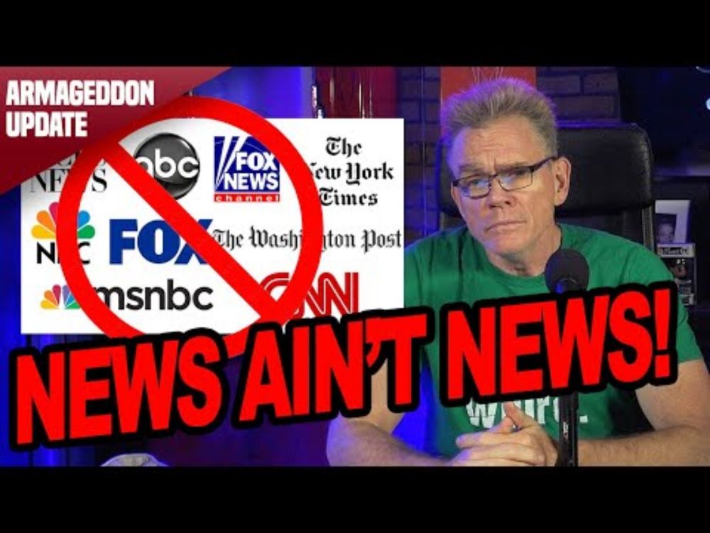 THE NEWS AIN'T NEWS ANYMORE! | Christopher Titus | Armageddon Update