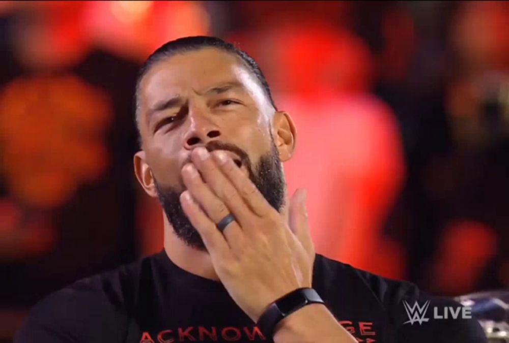 Roman Reigns Yawn GIF