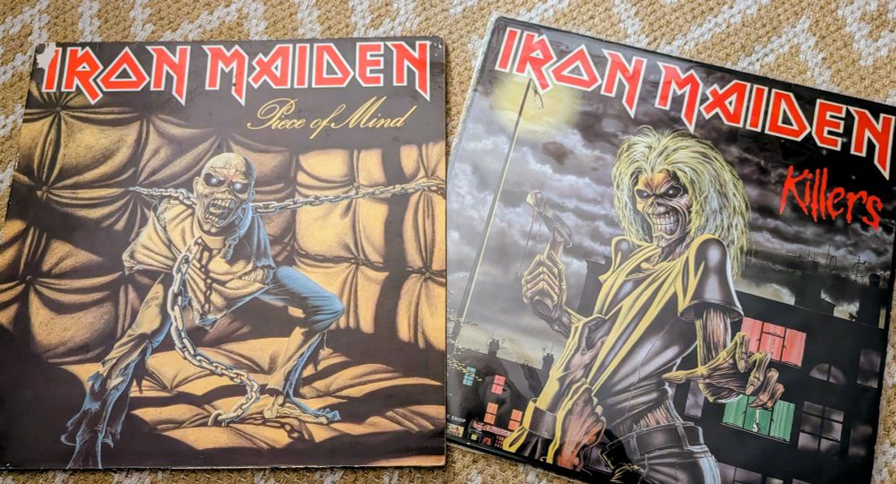 Iron maiden piece of mind and killers