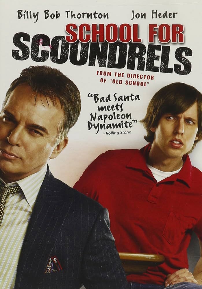 School for Scoundrels (2006) cover art. 