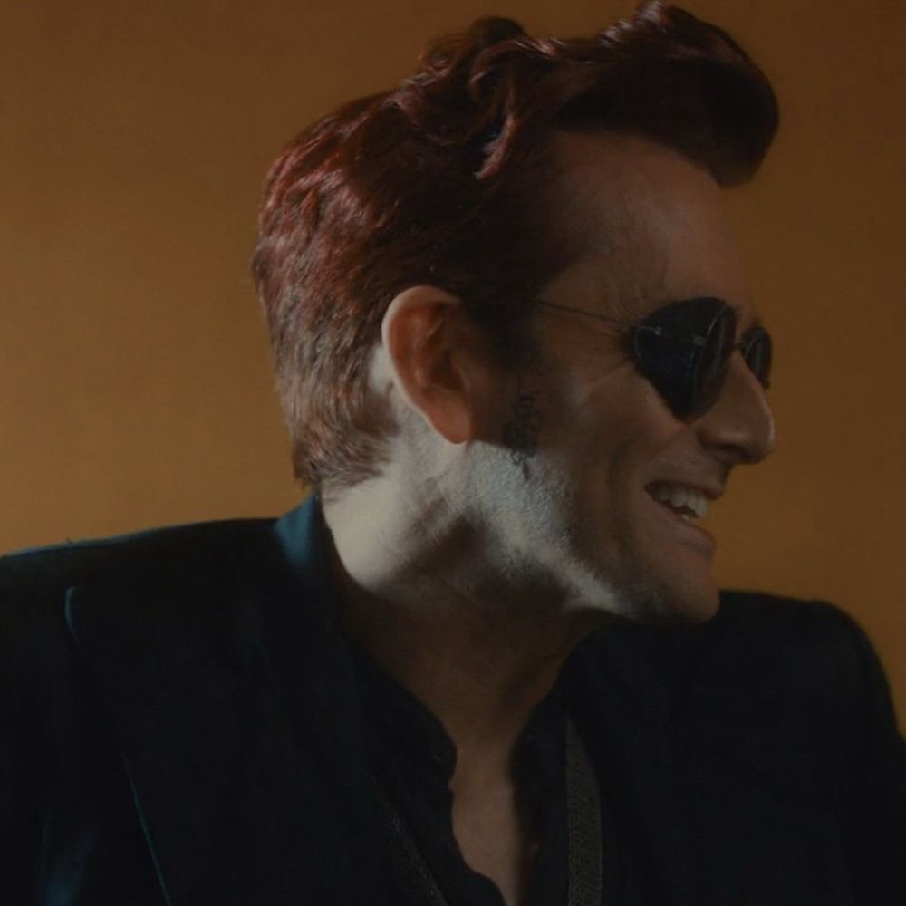 David Tennant as Anthony J Crowley