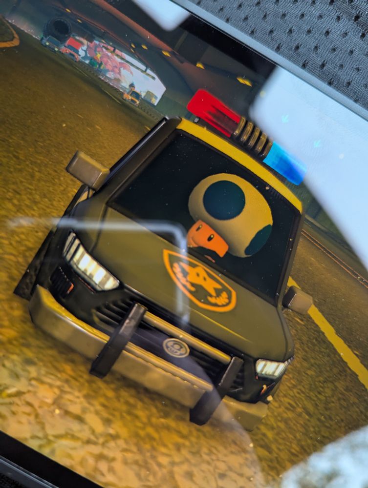 Toad is a cop