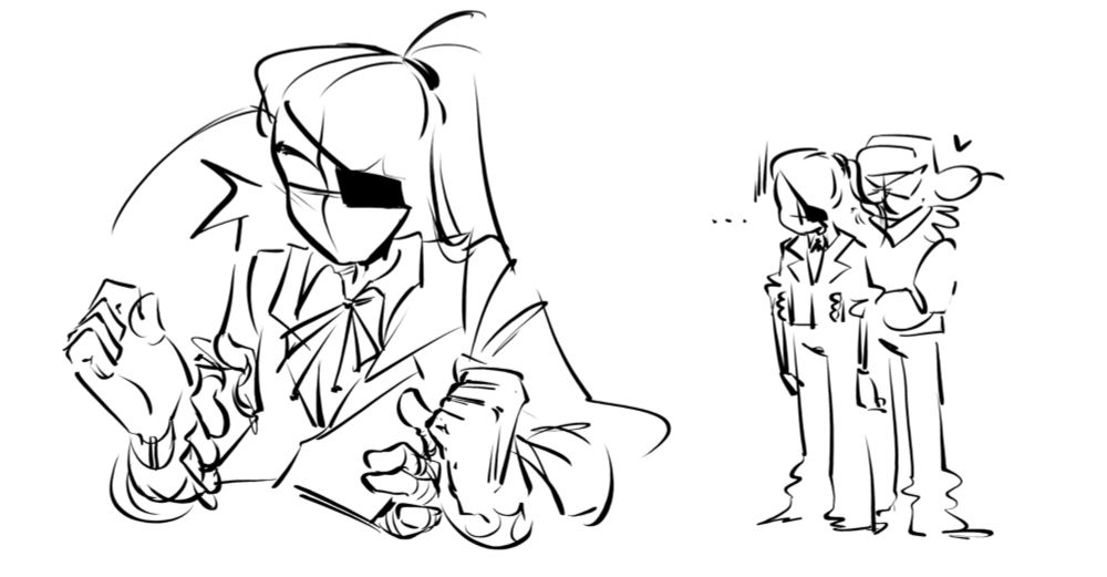 Ah what a couple - PTSD and Schizophrenic 🫰🏻