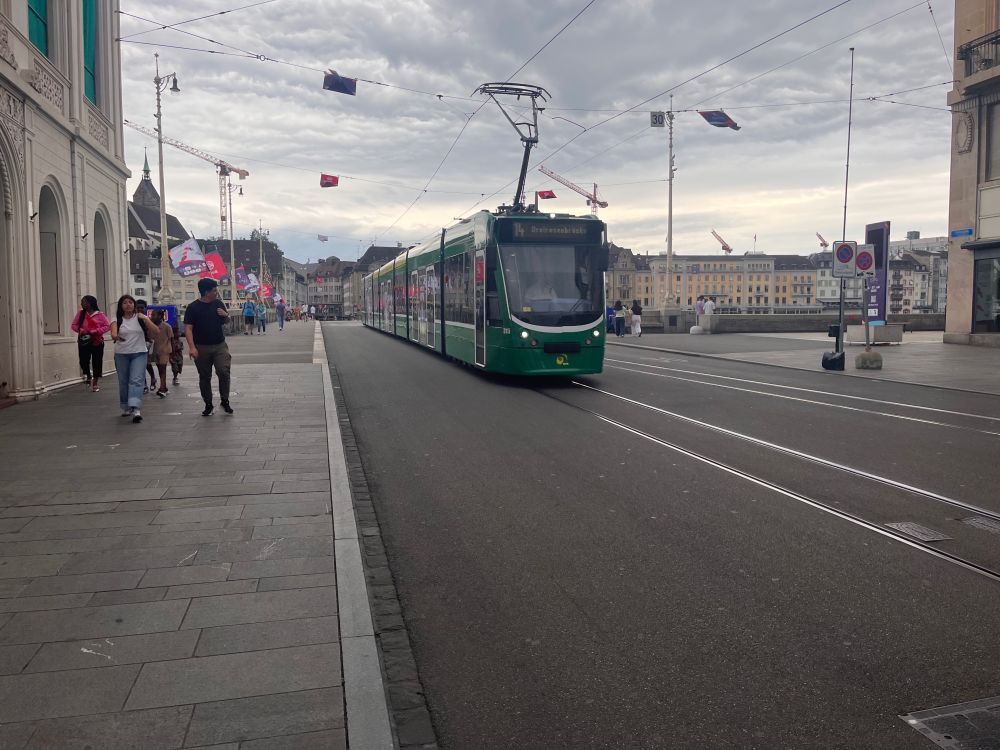a car-free bridge in basel 